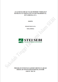 Analisis Dampak Pasar Modern Terhadap Pendapatan Pedagang Pasar Tradisional di Tasikmalaya