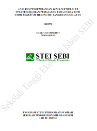 Analisis Pengembangan Reseller Melalui Strategi Bauran Pemasaran pada Usaha Roti Ummi Bakery by Helen Chu Tangerang Selatan