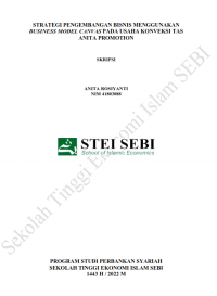 Strategi Pengembangan Bisnis Menggunakan Business Model Canvas pada Usaha Konveksi Tas Anita Promotion