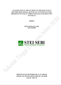 Analisis Social Impact dengan Menggunakan Metode SROI (Social Return on Invesment) pada Program Nunukan Cerdas di Baznas Kabupaten Nunukan