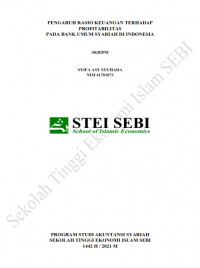 Pengaruh Rasio Keuangan Terhadap Profitabilitas pada Bank Umum Syariah di Indonesia